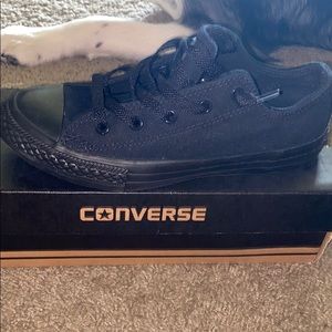 All black converse